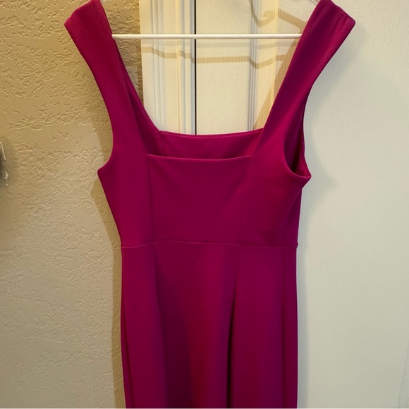 Eden Midi Dress in Fuchsia Rose - Picture 6 of 7